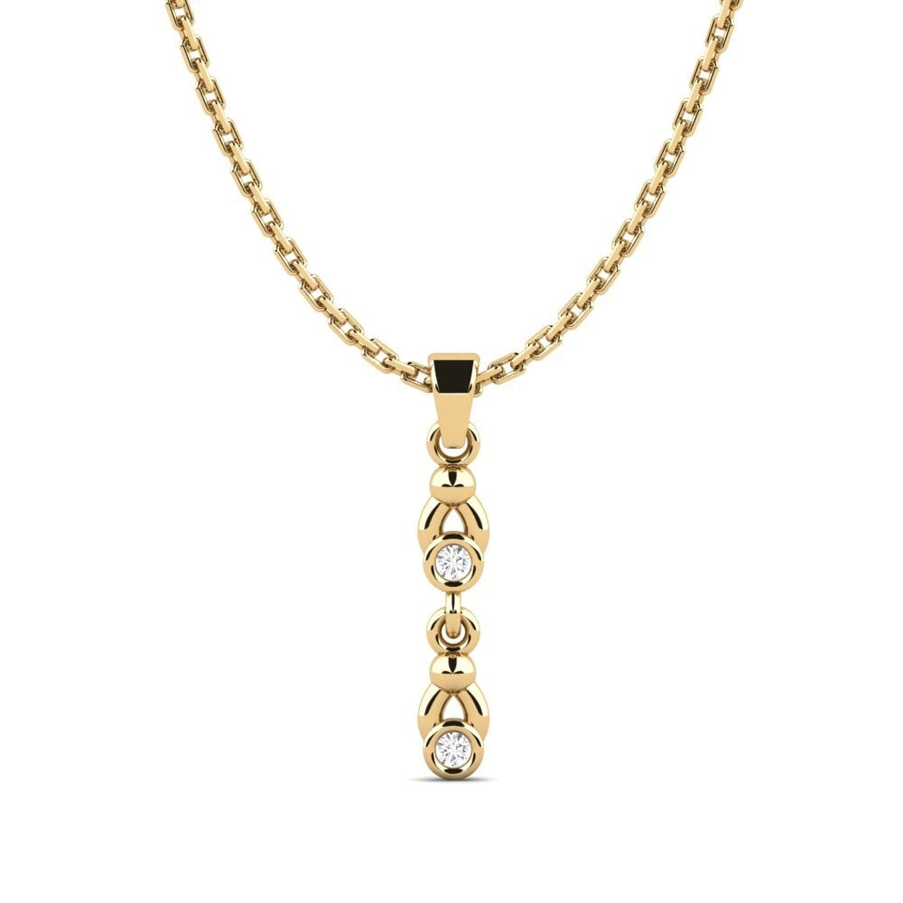 White sapphire Women's Pendant Taniguc