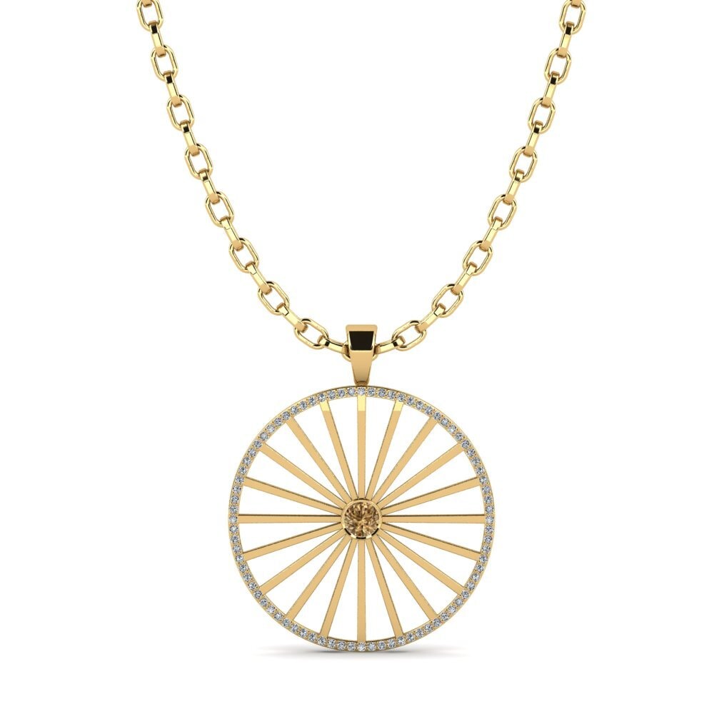Brown Diamond Men's Pendant Taniqua
