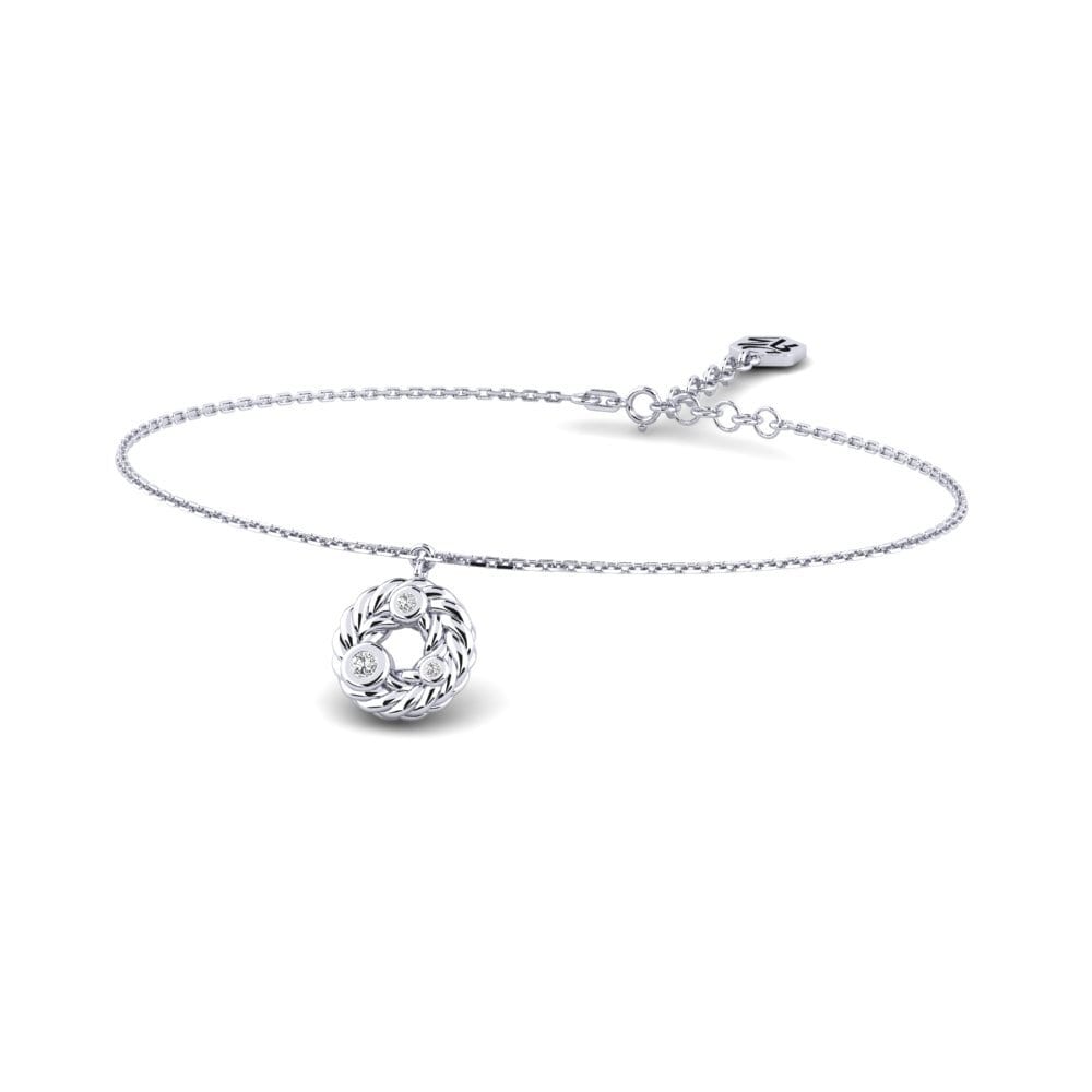 Platine 950 Diamant Bracelet pour femme Tarhilda