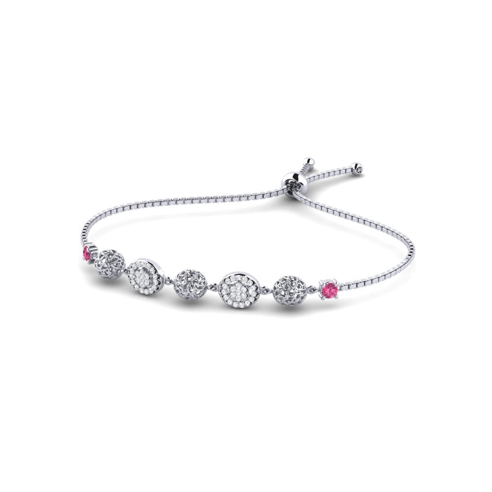 Pink Tourmaline Women's Bracelet Tari