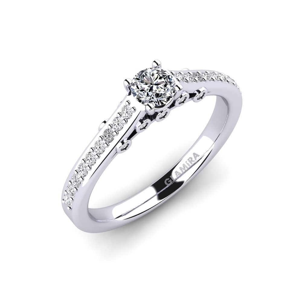 Zirconia Engagement Ring Tartufa