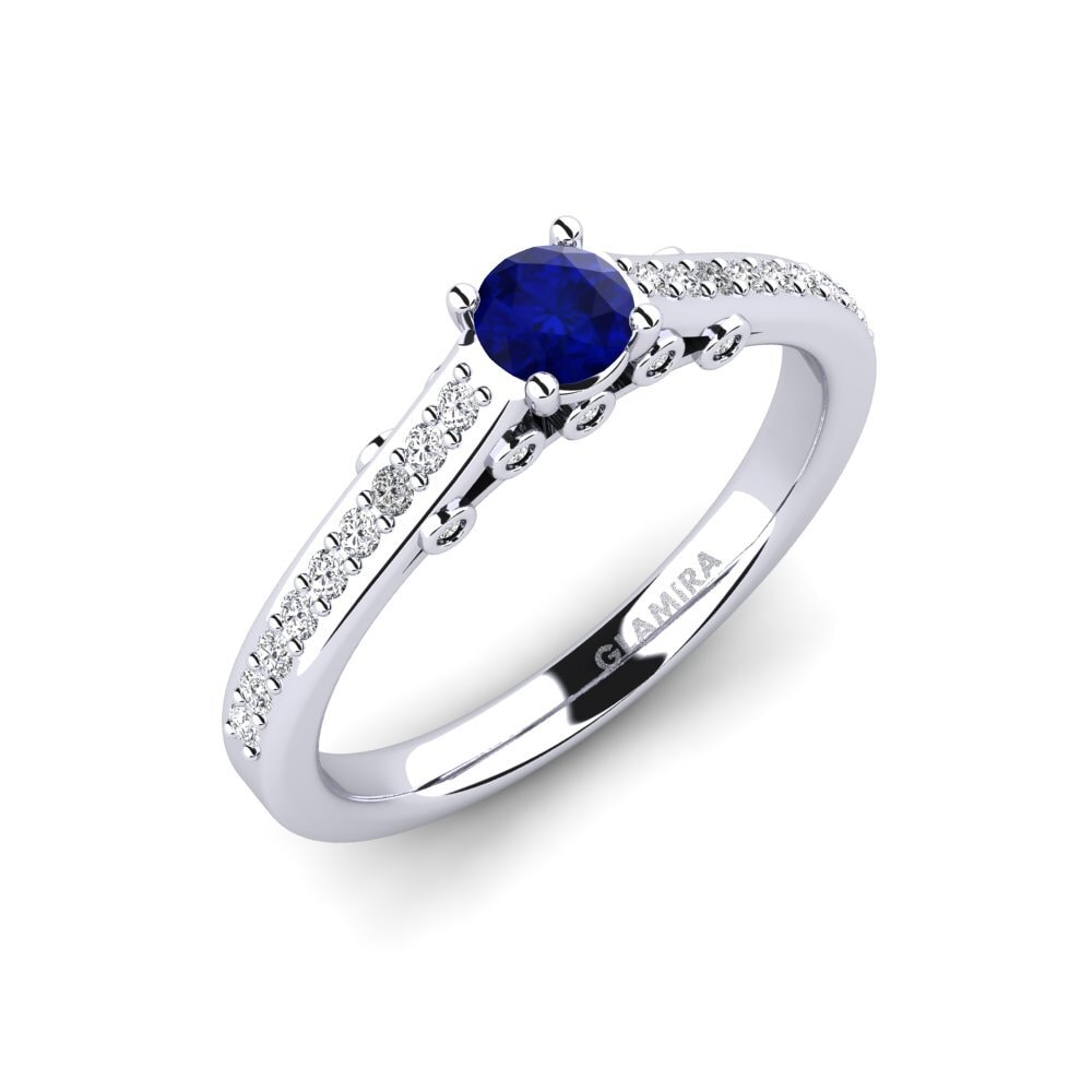 Sapphire Engagement Ring Tartufa