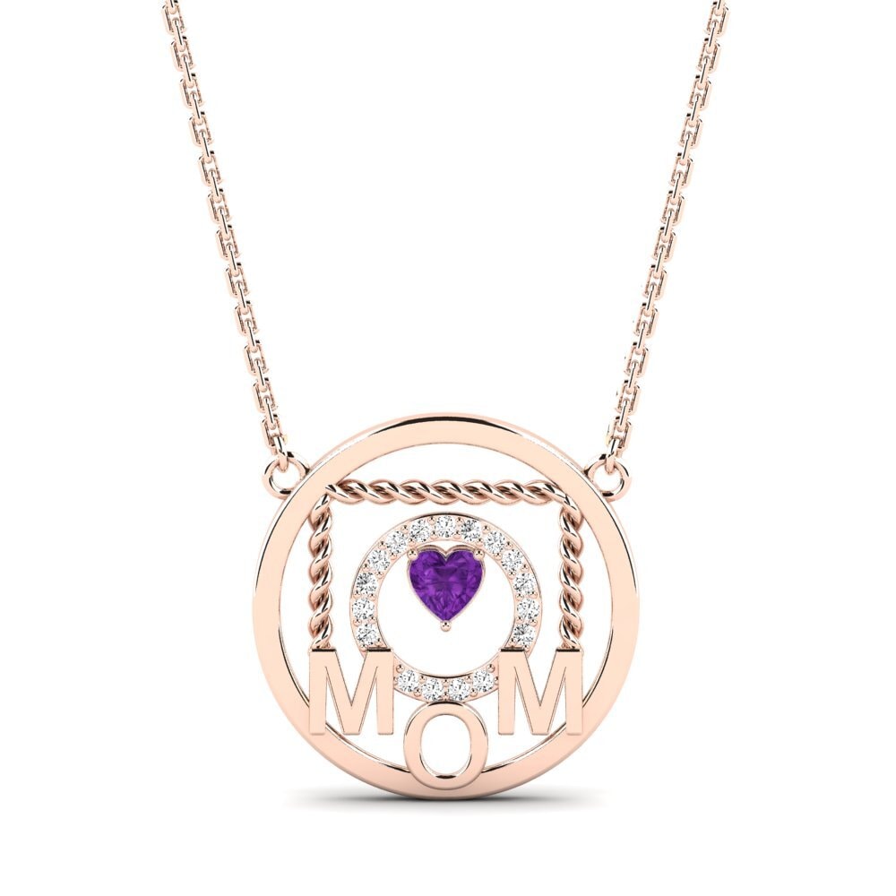 Amatista Collar de Mujer Tassin
