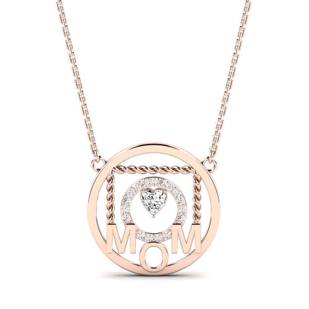 Moissanita Collar de Mujer Tassin