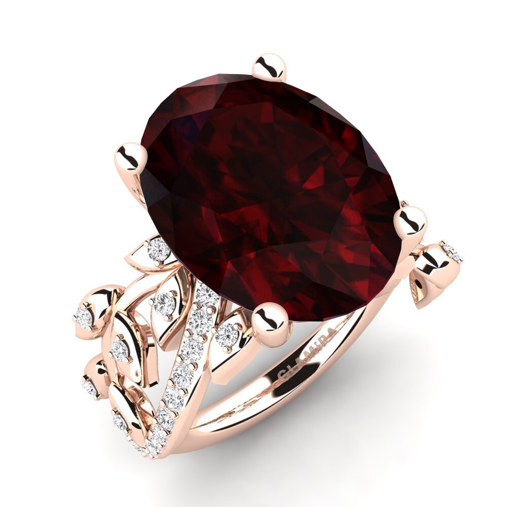 9K Rose Gold Ring Tatum
