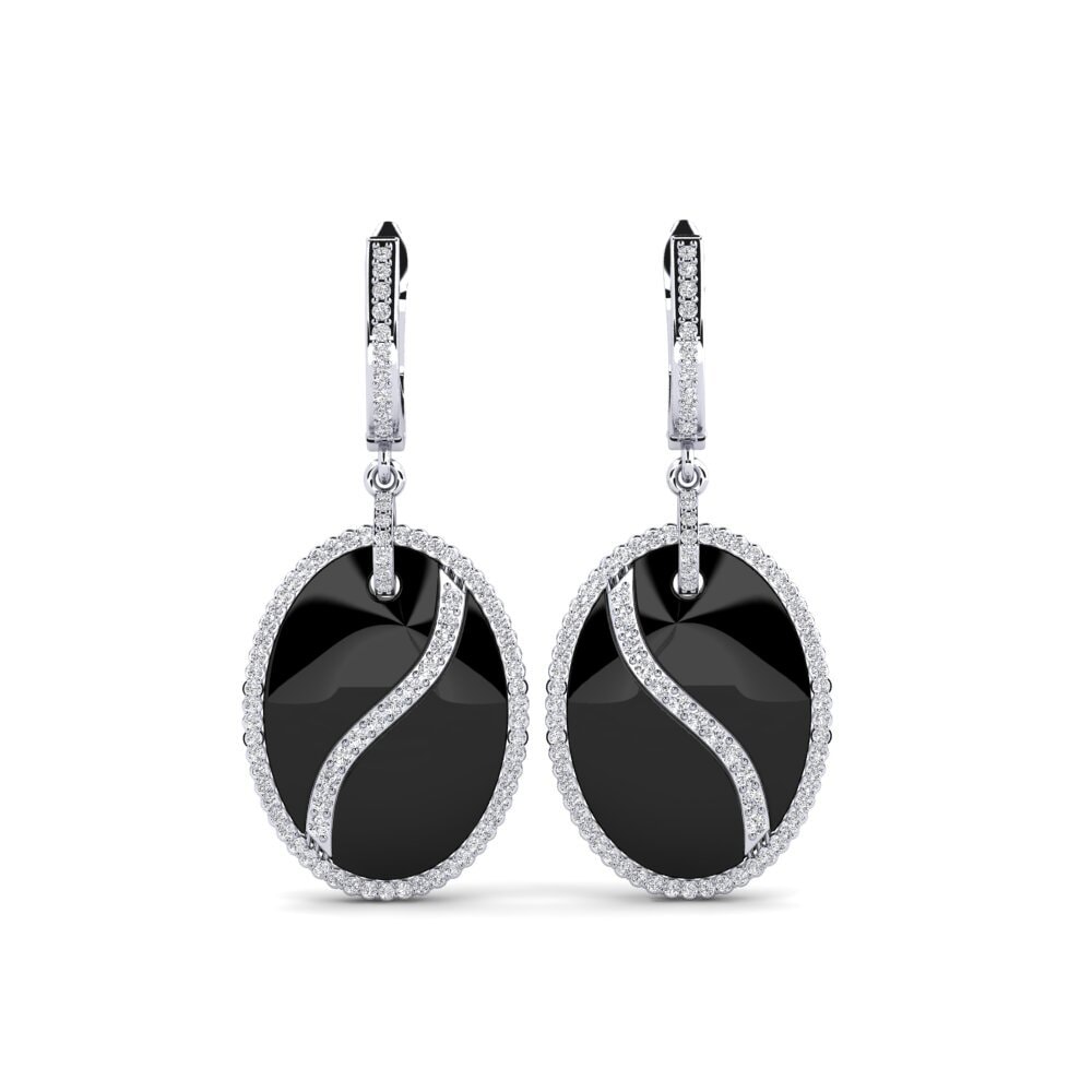 950 Palladium Diamond Women's Earring Teachout