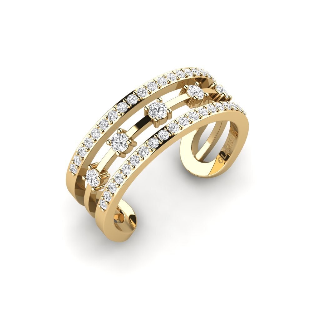 Saphir Blanc Bague Teferol