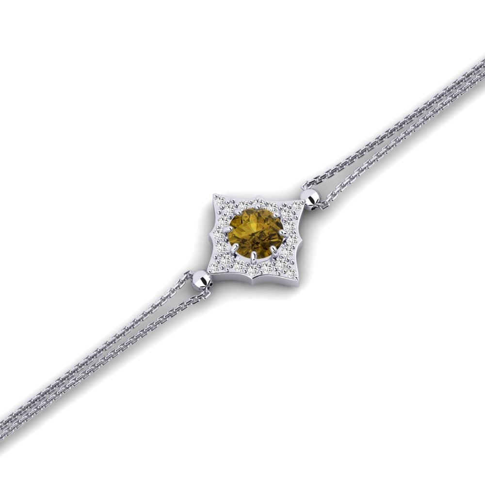 Paladio Circón Marrón Bracelet Tejo