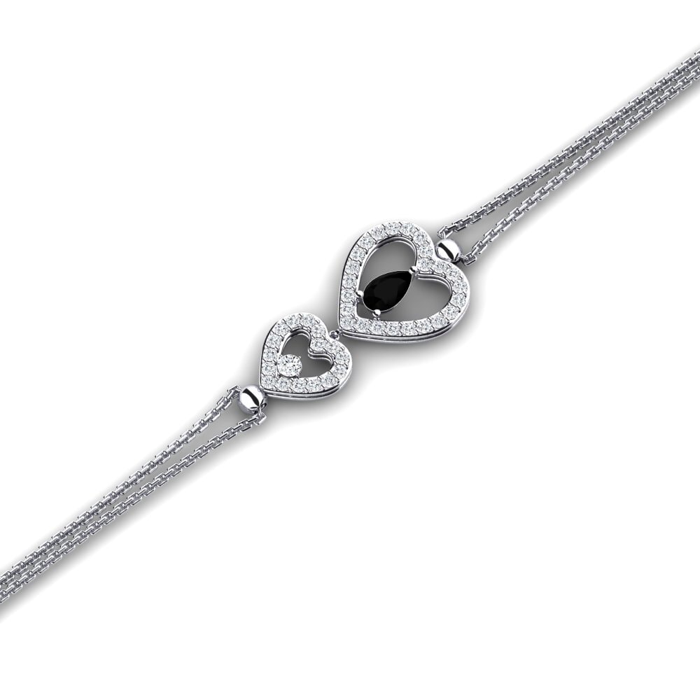 Pera Diamante negro Pulsera Telemus