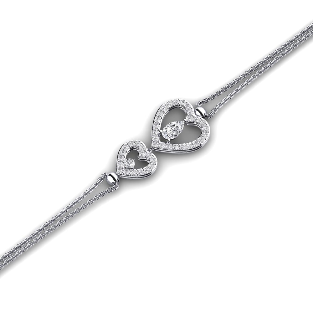 Tropfen Diamant Damen armband Telemus