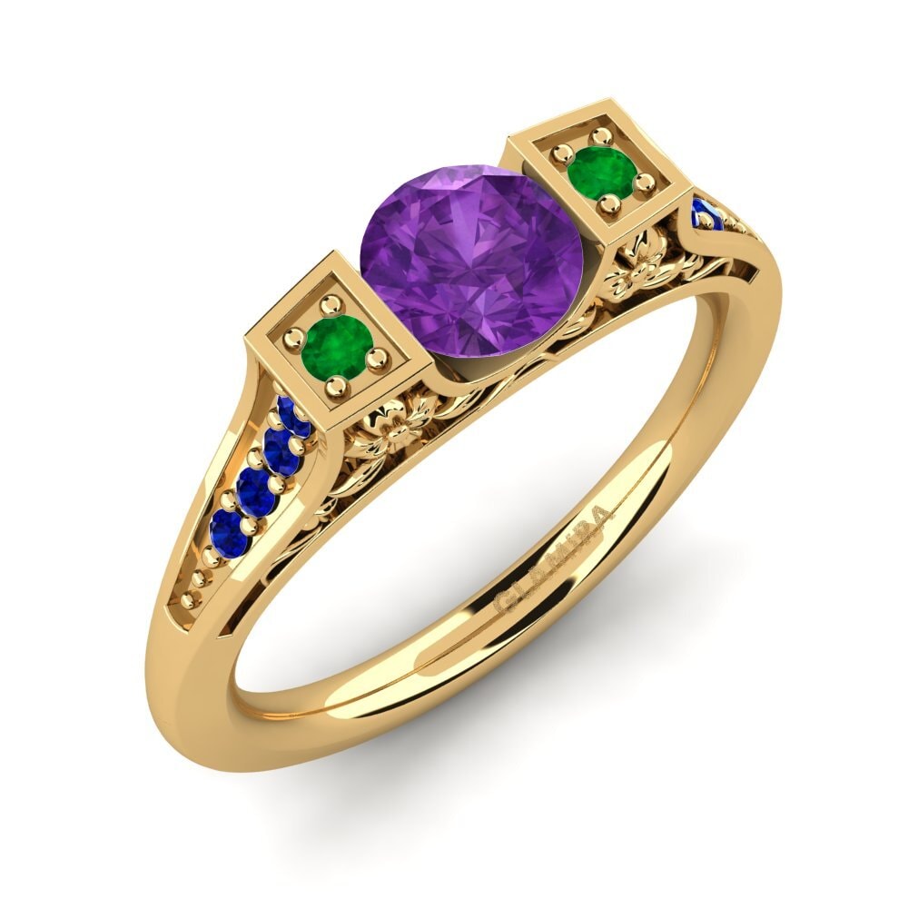 Gelbgold 750 Verlobungsringe Tenby