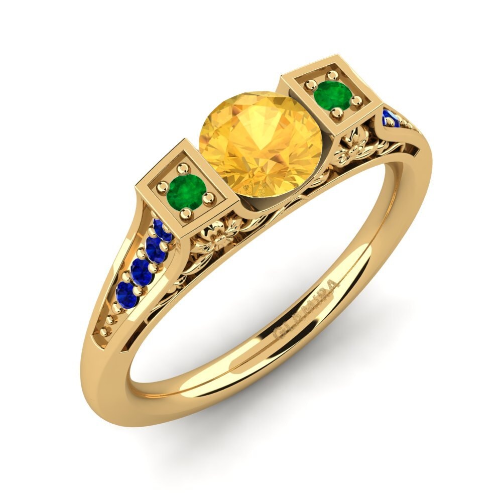 18ct Yellow Gold Engagement Ring Tenby