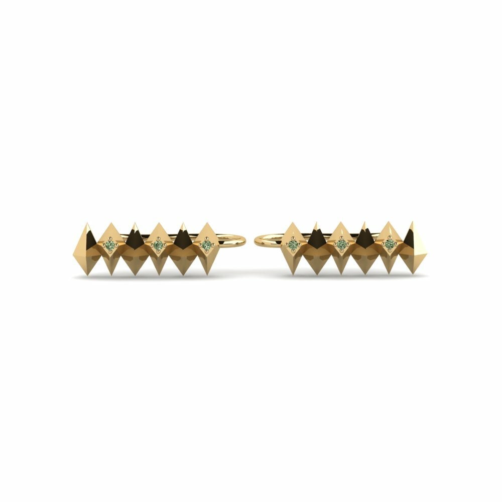 Green Diamond Women's Earring Tennsift