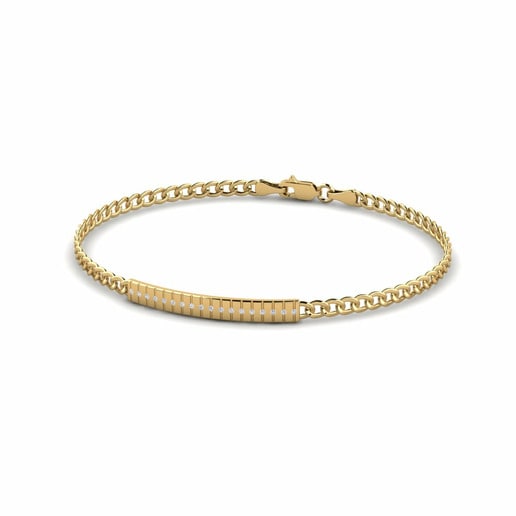 Men's Bracelet Tentacruel 585 Yellow Gold & Diamond
