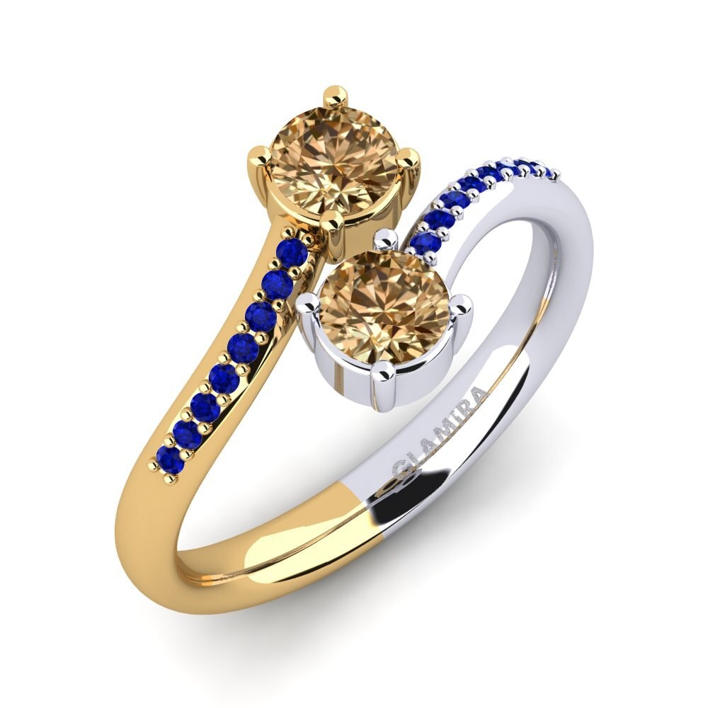 14k Yellow & White Gold Engagement Ring Ternisha