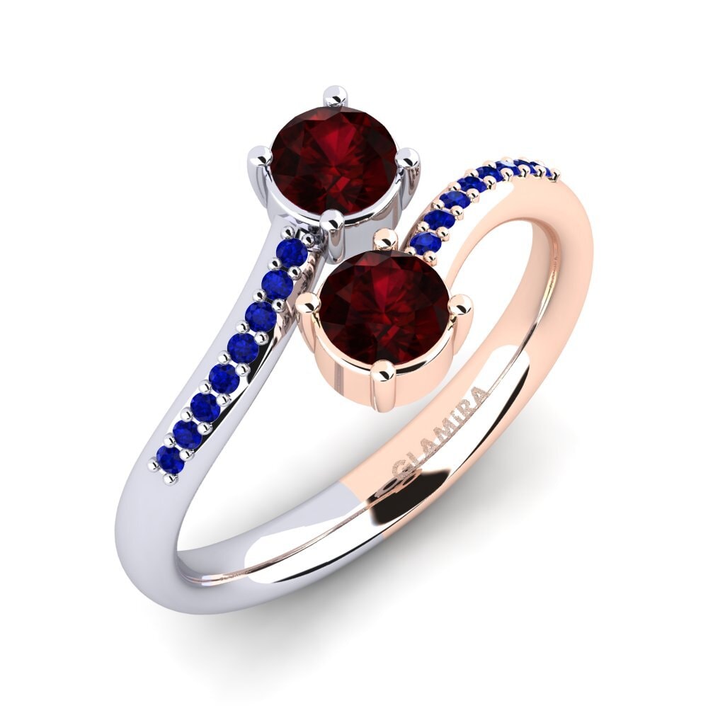 14ct White / Rose Gold Engagement Ring Ternisha