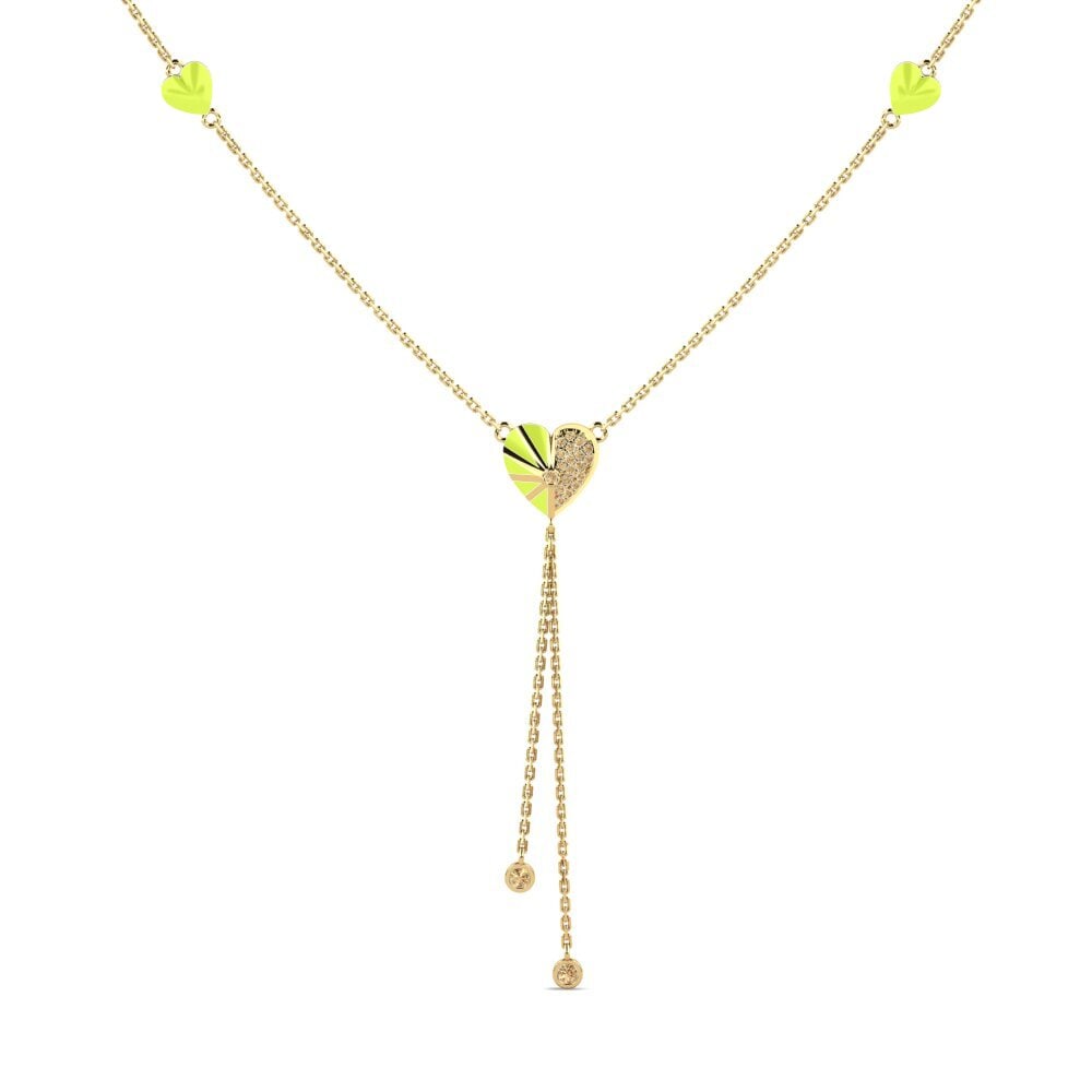Diamante café Collar de Mujer Thalassophile