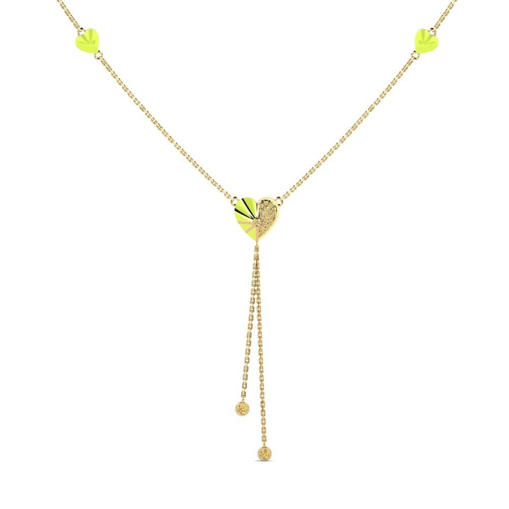Diamante Amarillo Collar de Mujer Thalassophile