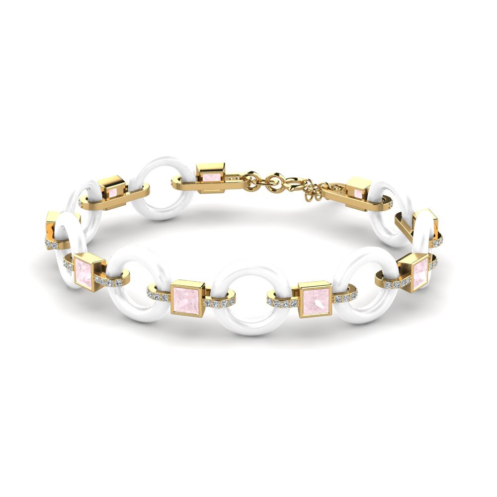Rose Quartz Women's Bracelet Theberge