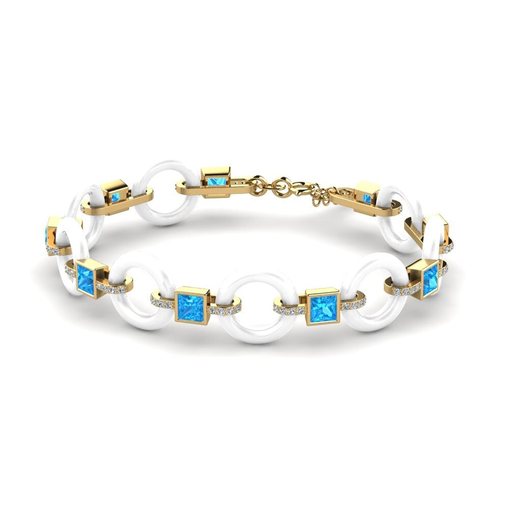 Blue Topaz Women's Bracelet Theberge