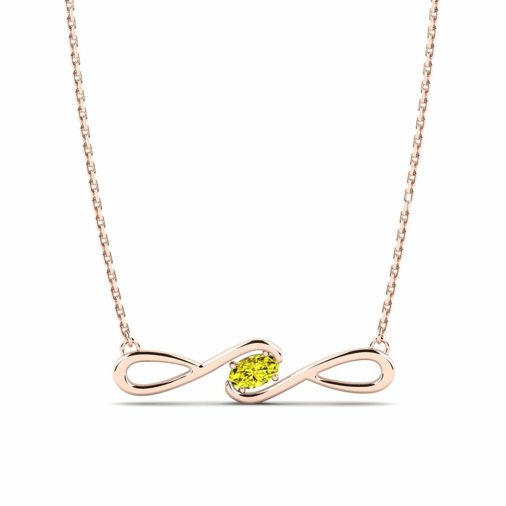 Yellow Diamond Necklace Thecla