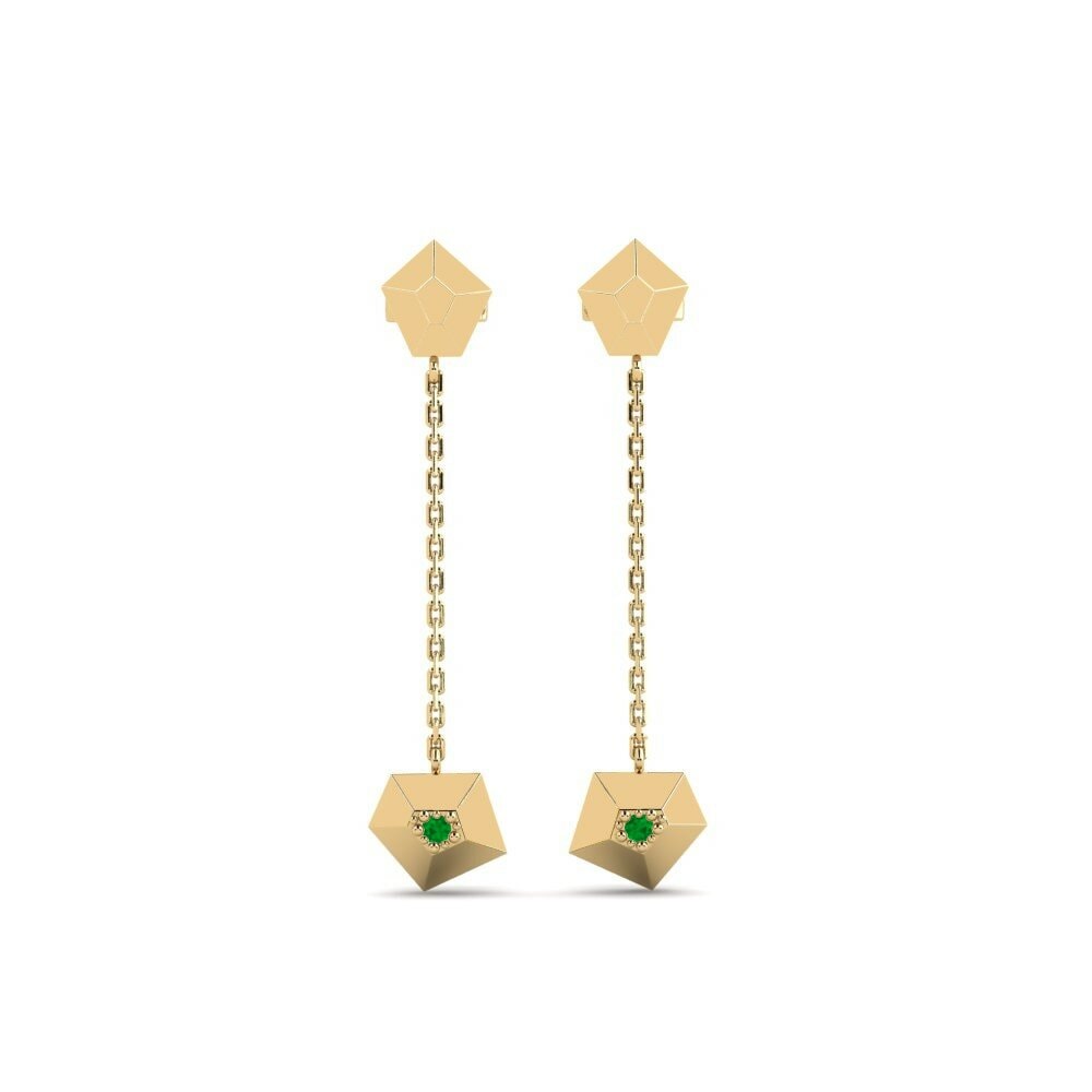 Emerald Women's Earring Thorium