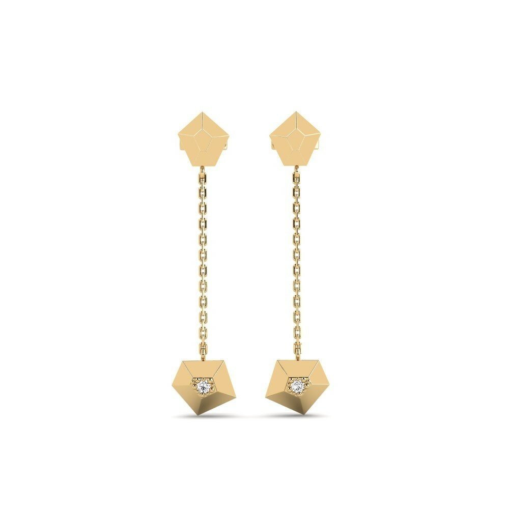 Moissanite Women's Earring Thorium