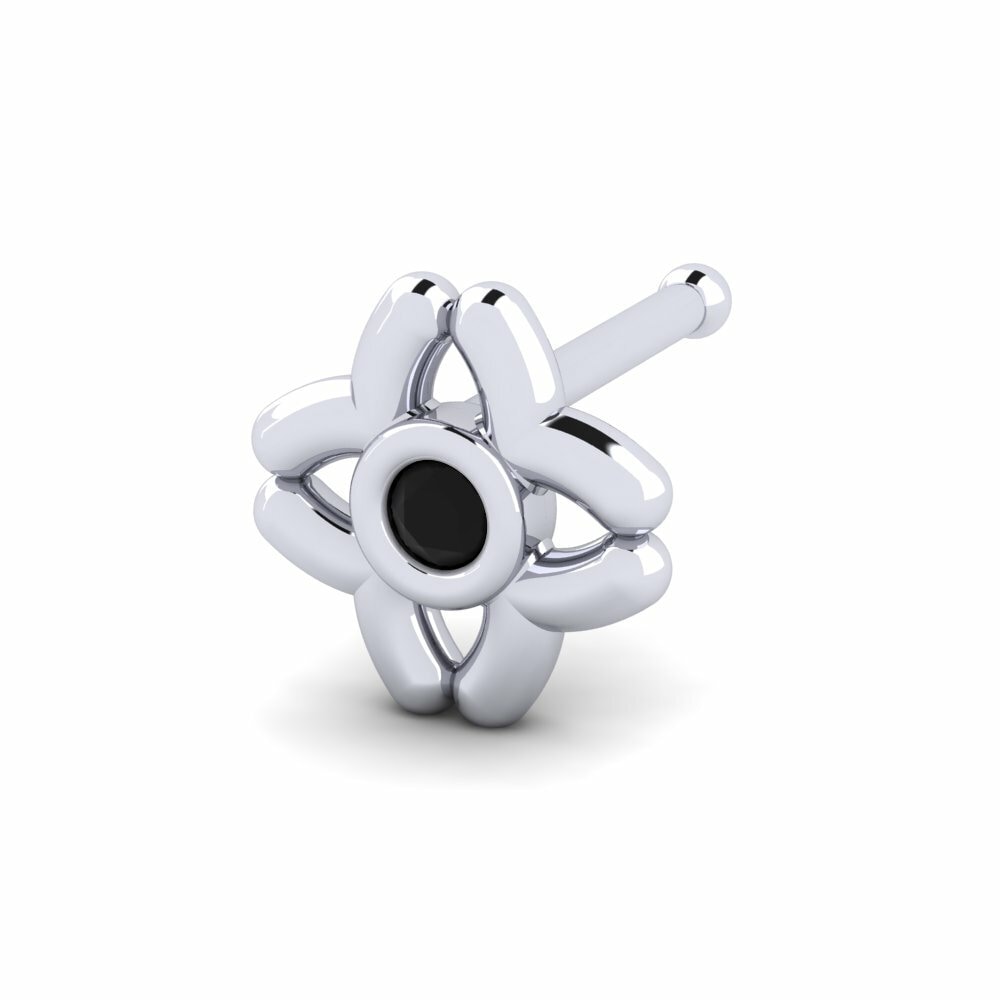 Saphir noir Piercing Nez Threw