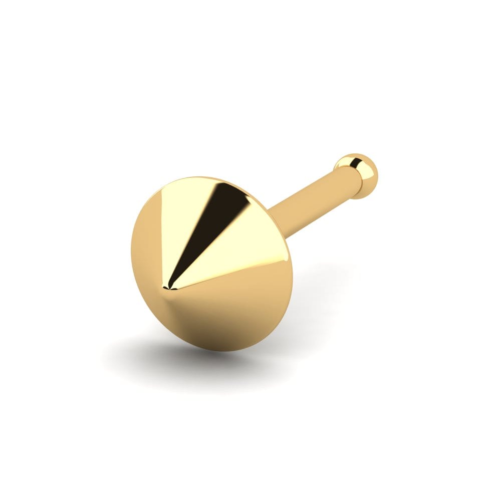 Or Jaune 18k Piercing Nez Tiah