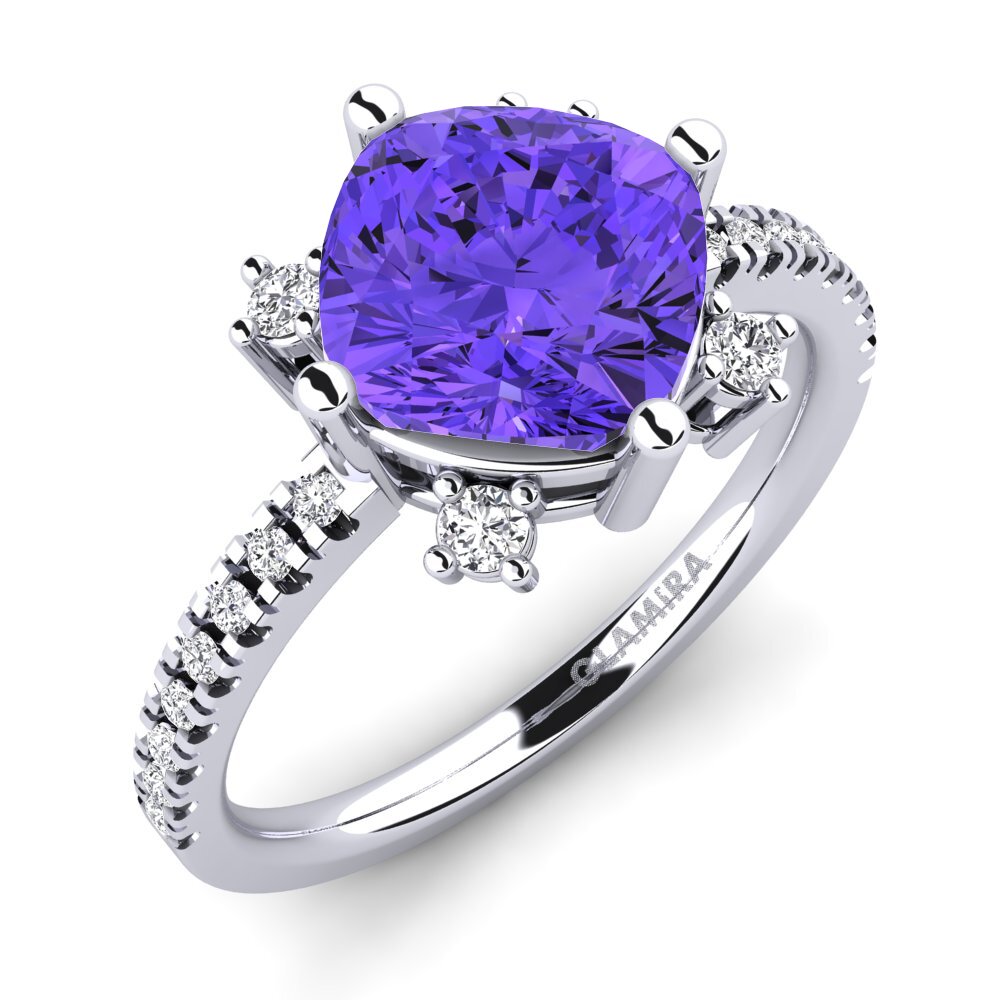 Tanzanite Engagement Ring Tiassale