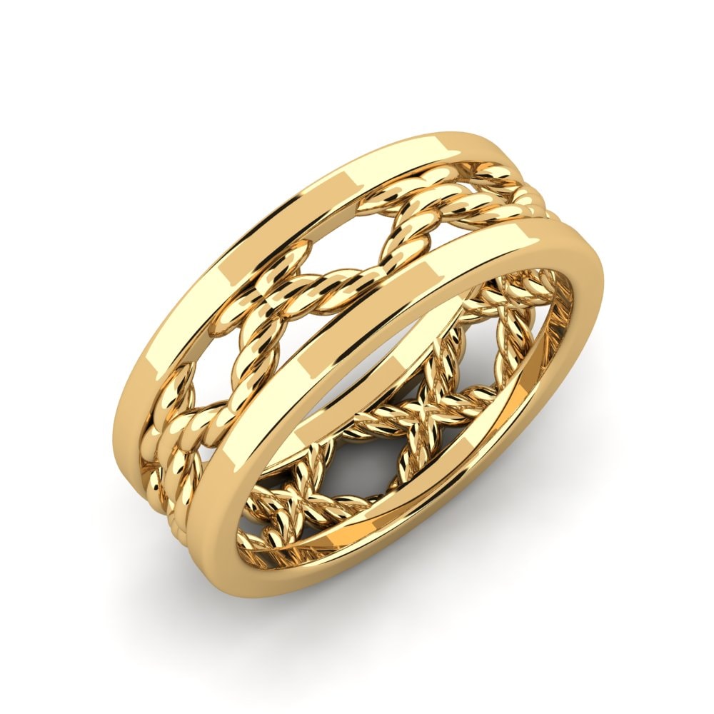 14ct Yellow Gold Men's Ring Tiedeman