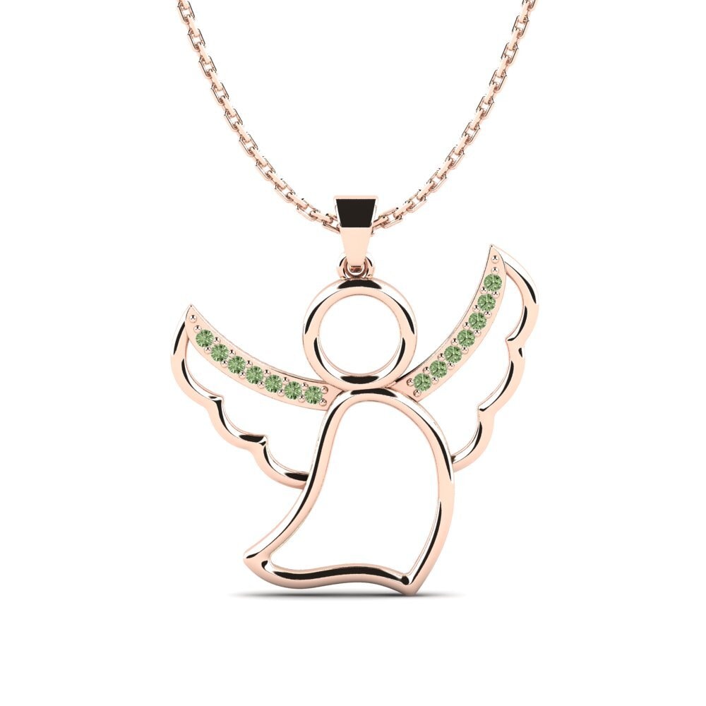 Diamant Vert Pendentif pour femme Tiericka