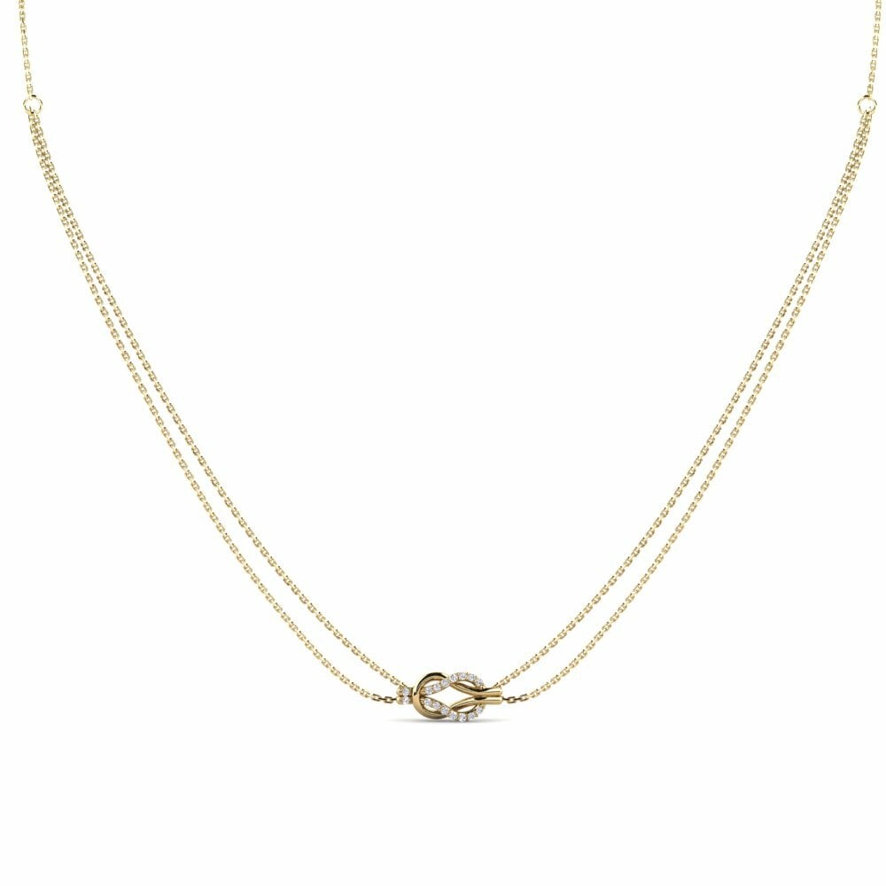 Diamante Collana da donna Tilkoblet