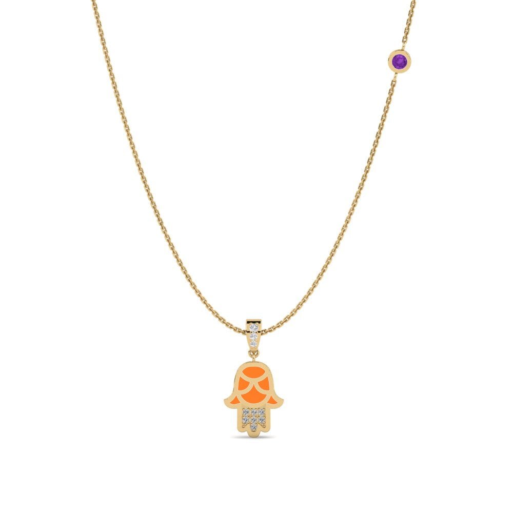Amethyst Women's Necklace Tillit