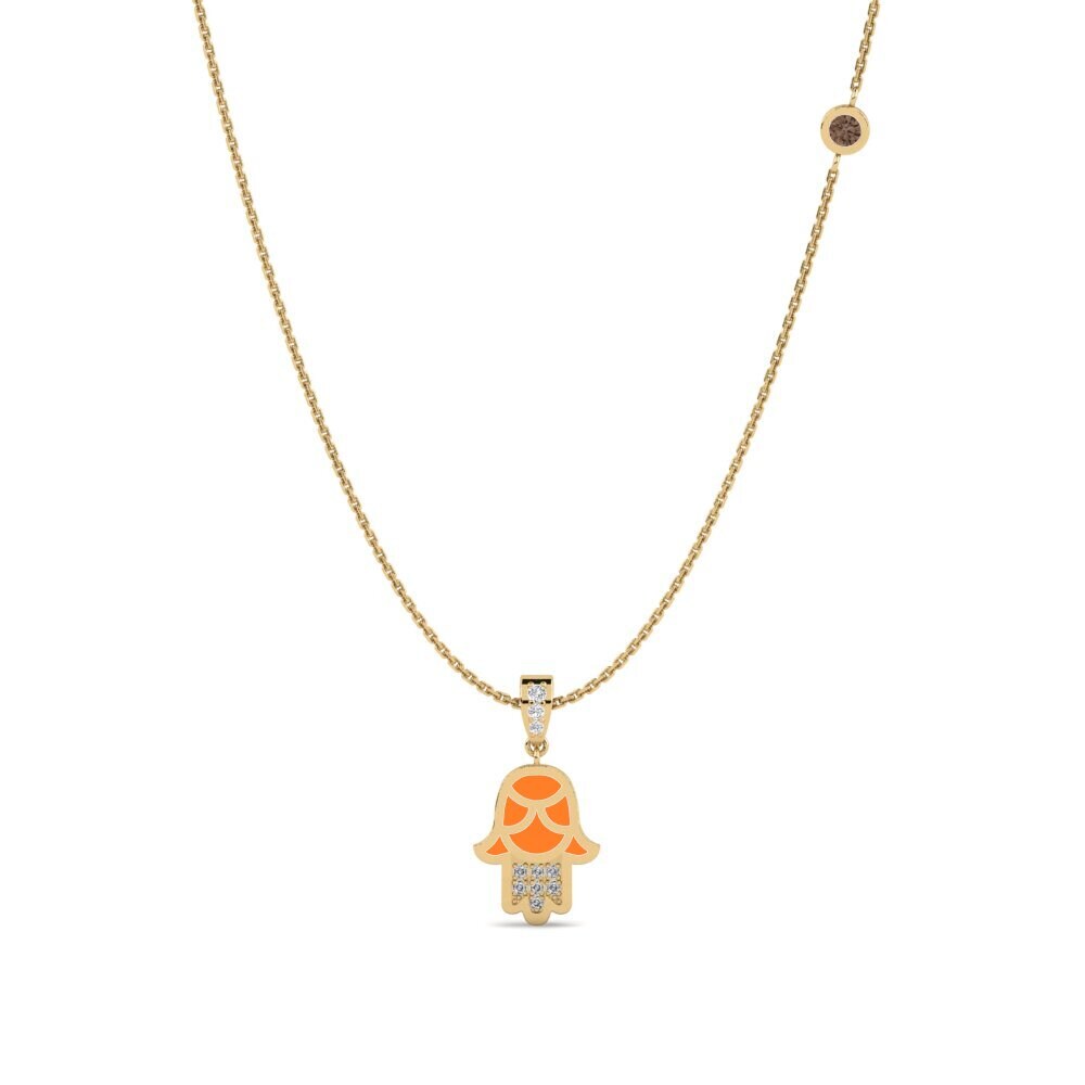 Smoky Quartz Women's Necklace Tillit