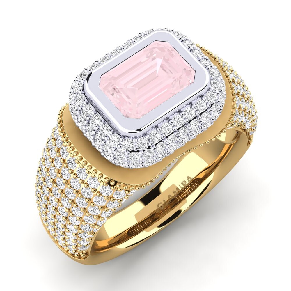 14ct Yellow / White Gold Engagement Ring Timerica