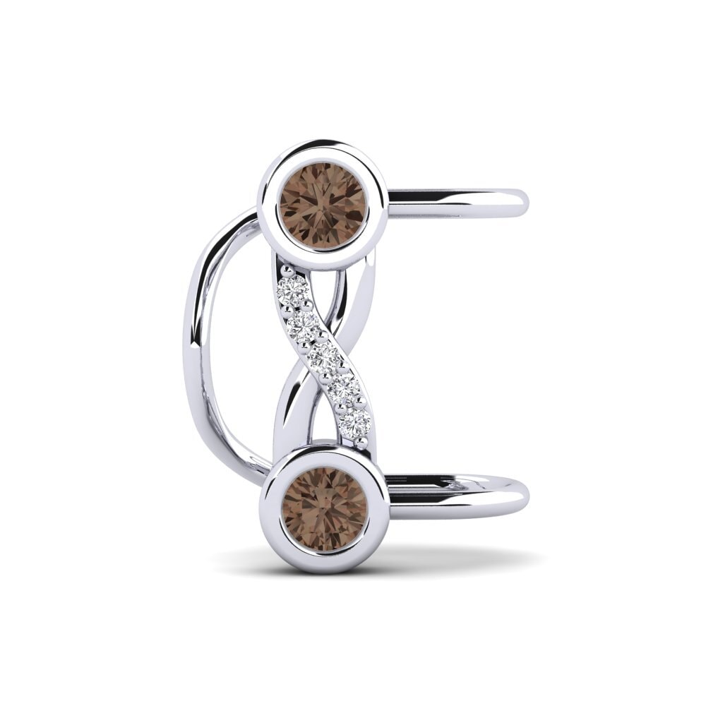 Smoky Quartz Women's Earring Timothy