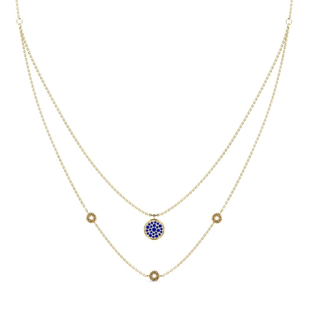 Sapphire Women's Necklace Tinker