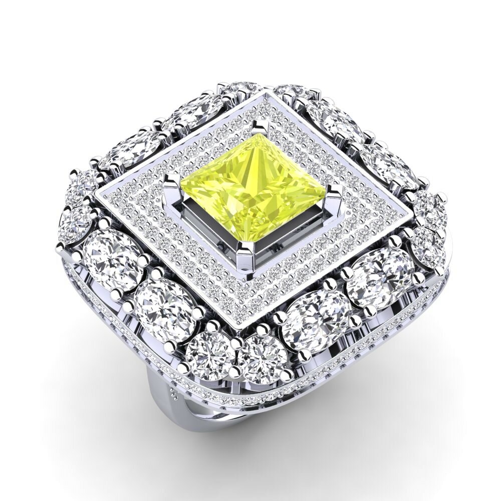 Quartz Citron Bague Tinuola