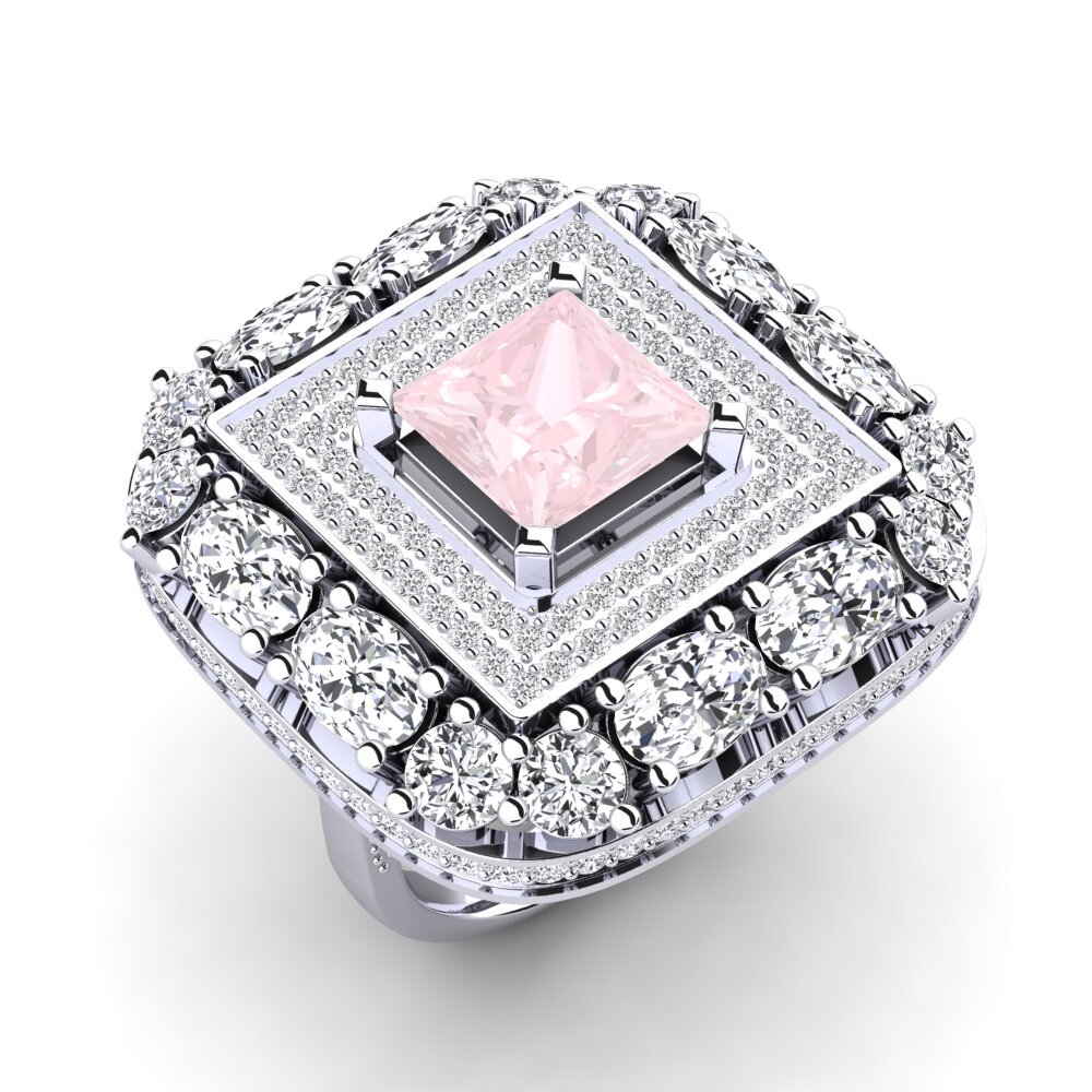 Quartz Rose Bague Tinuola