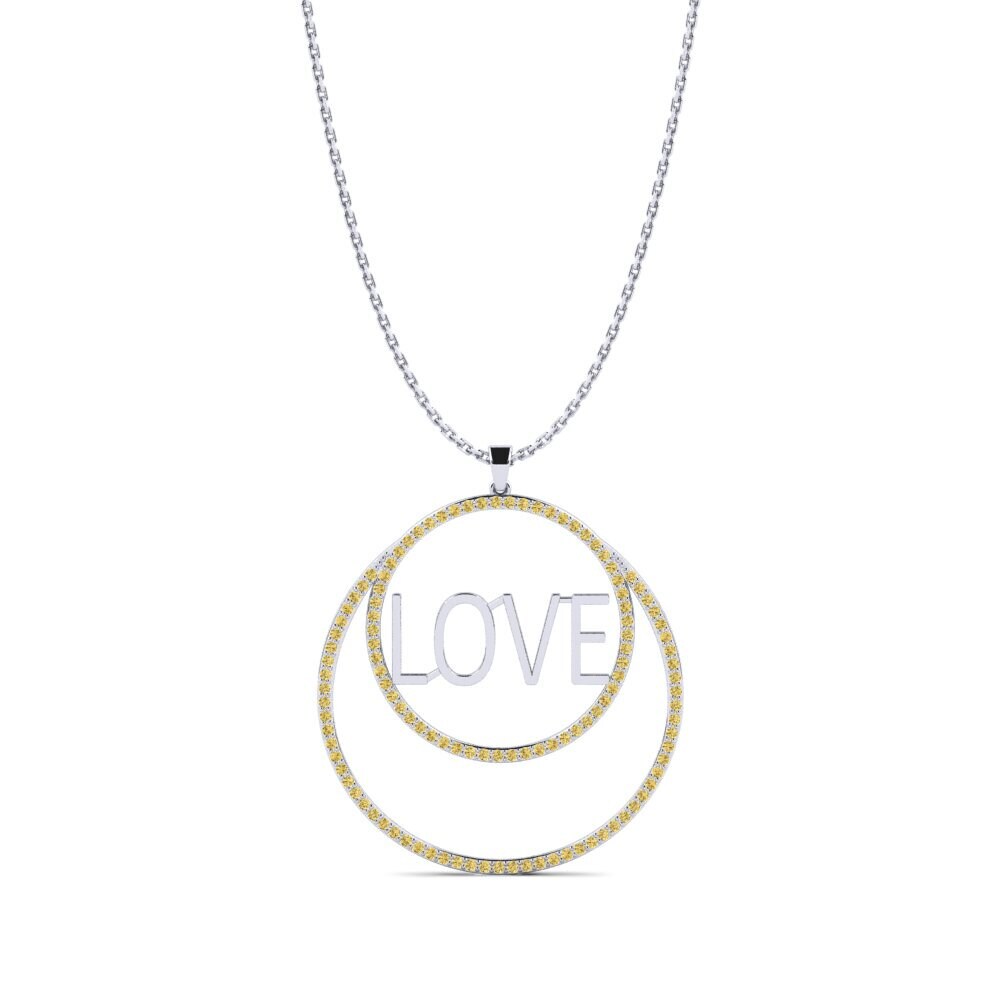 Yellow Diamond Women's Pendant Tippett