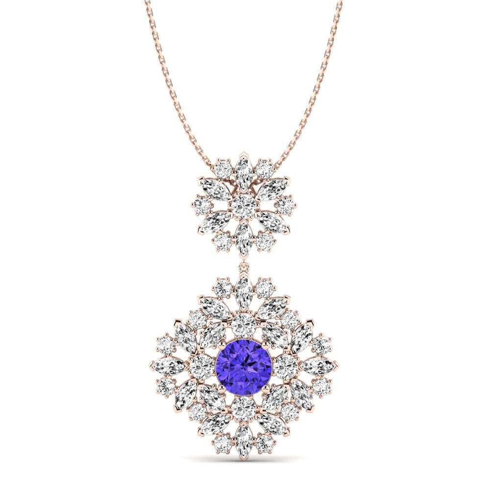 Tanzanite Pingente Feminino Tokyo