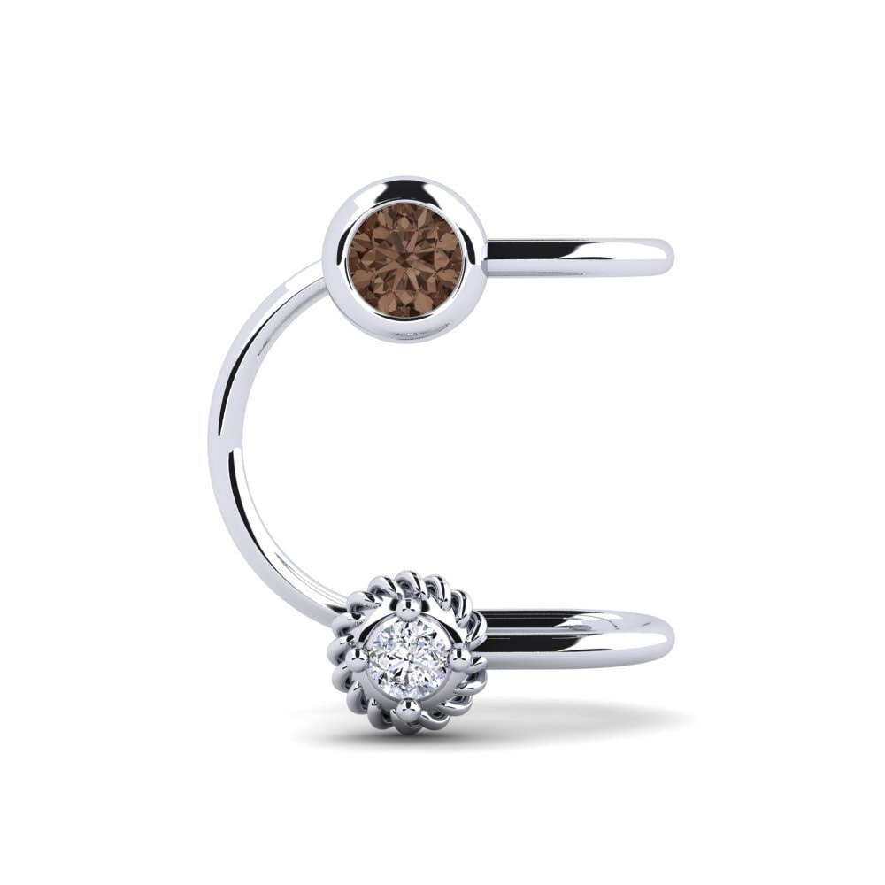 Smoky Quartz Women's Earring Tolle