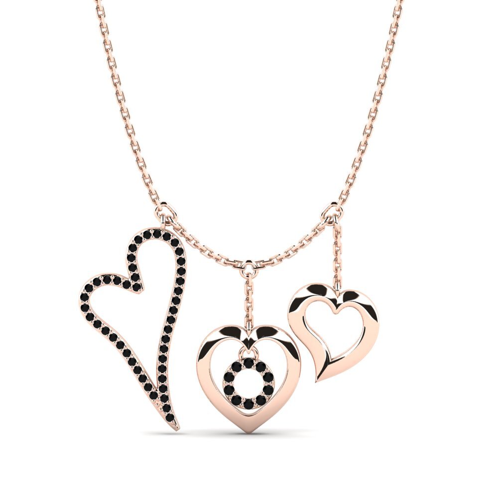 Black Sapphire Women's Necklace Tollefson
