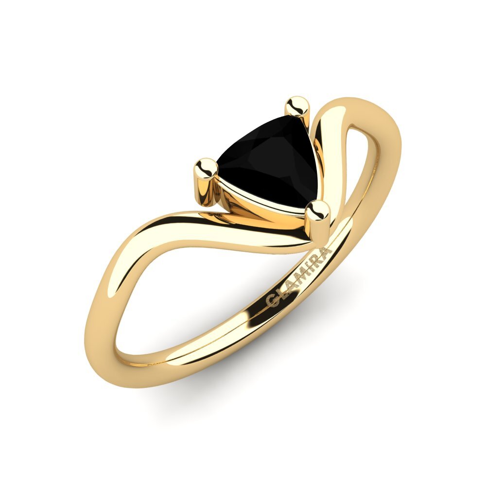 Black Diamond Engagement Ring Tollepps