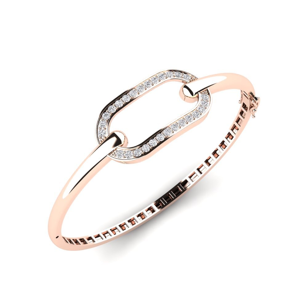 Diamante cultivado en laboratorio Brazalete de mujer Tomei