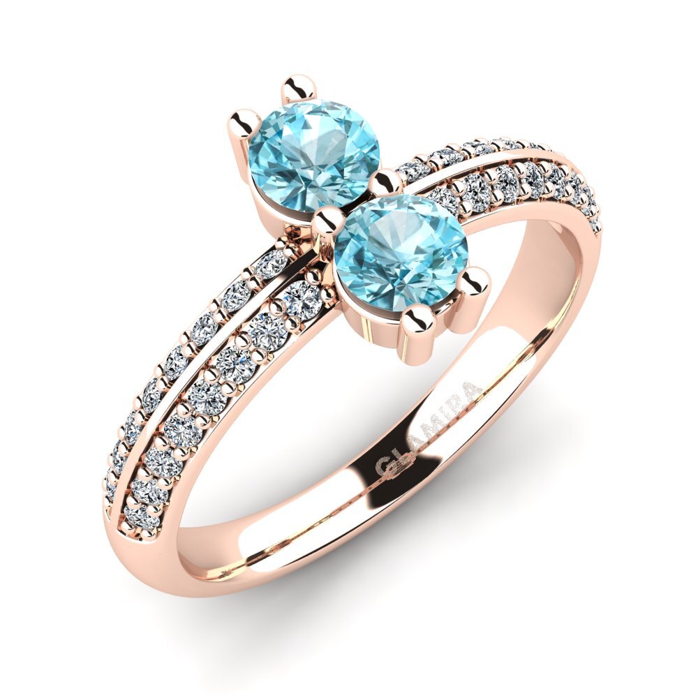 Blue Zircon Ring Tomsina