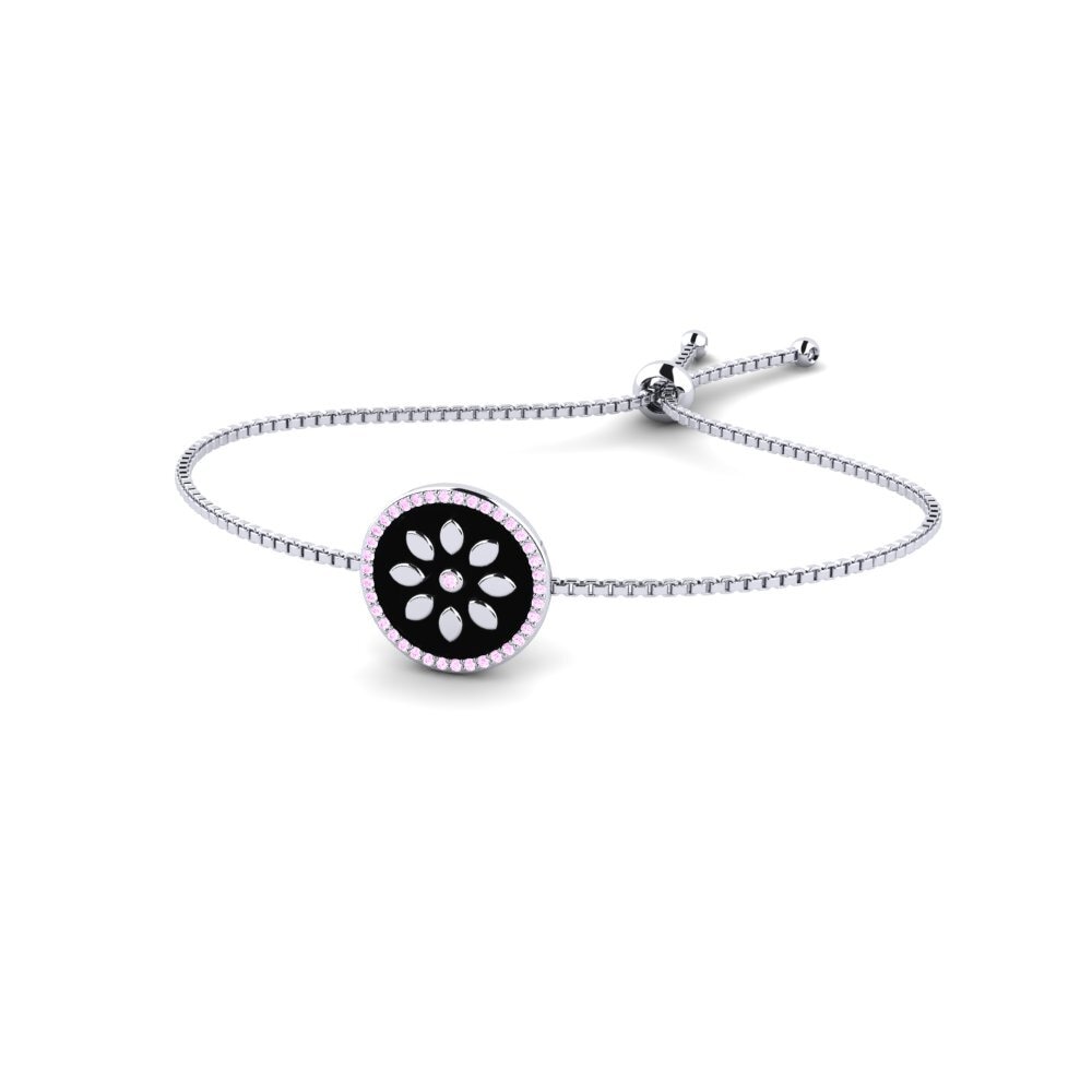 Bolo Pink Sapphire Bracelets