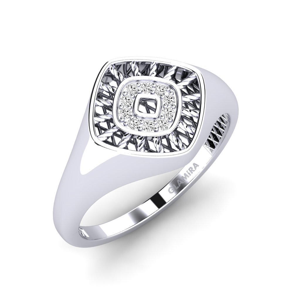 Moissanita Anillo de Hombre Torcuil