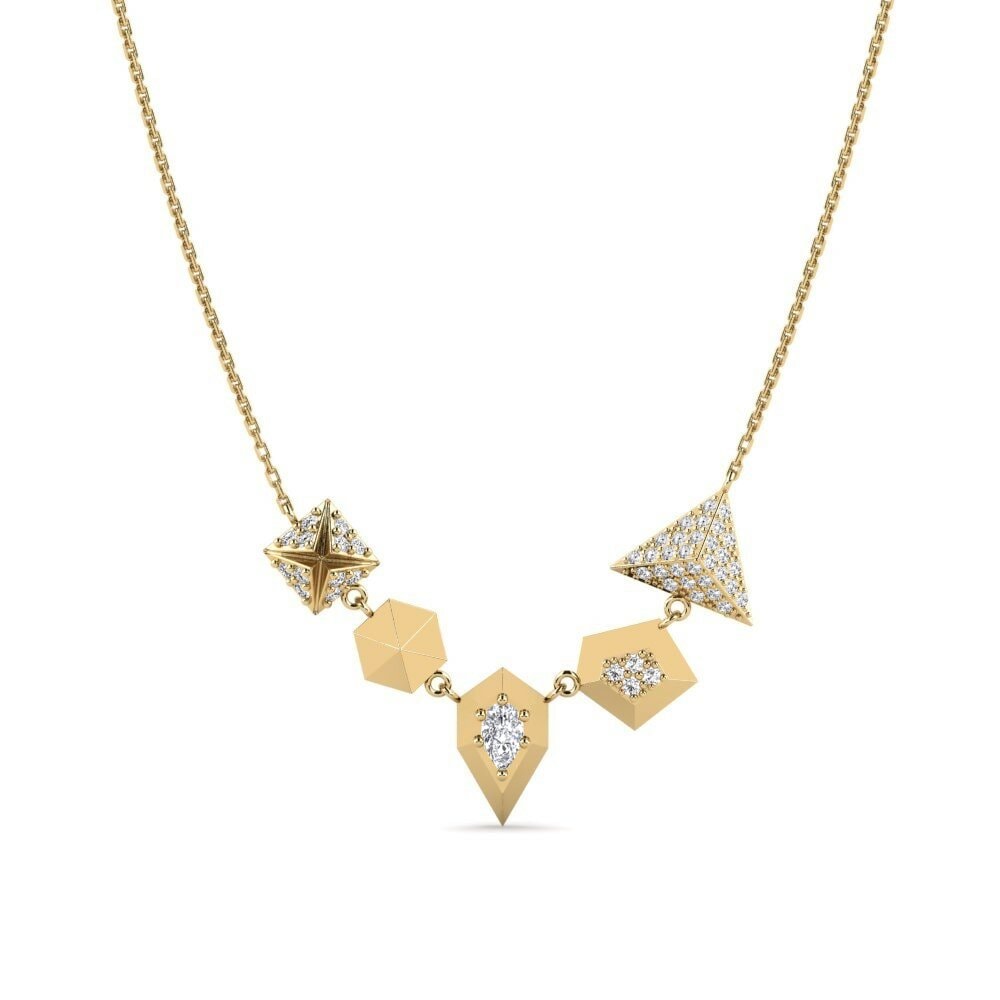 Moissanita Collar de Mujer Torczyn